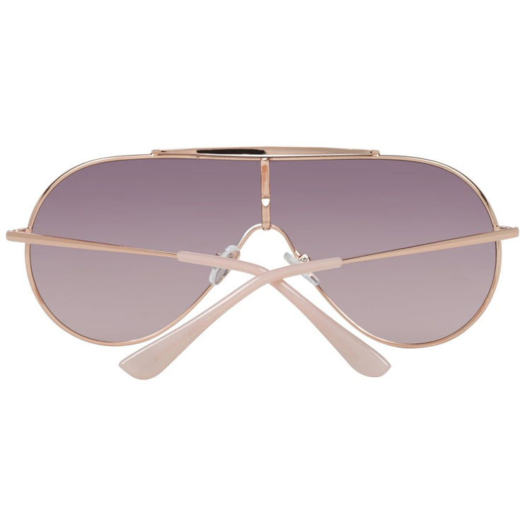 Lunettes de soleil pour femmes en or rose