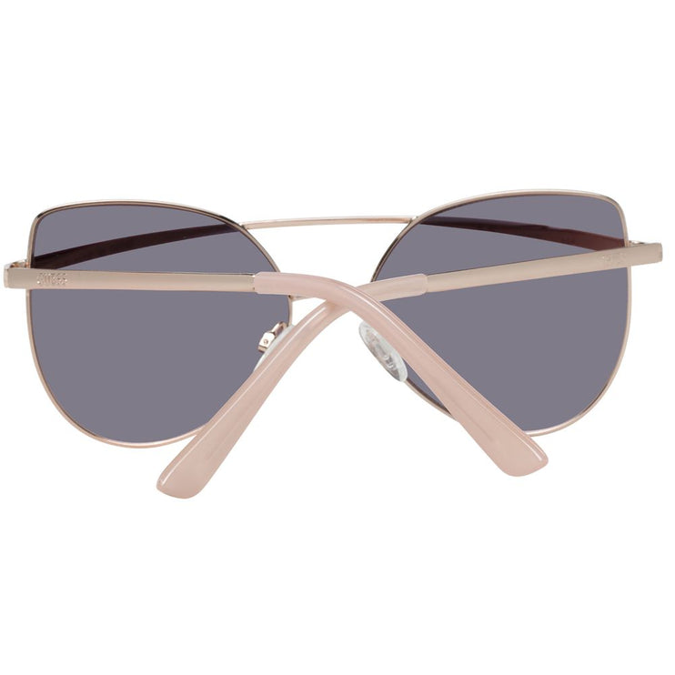 Lunettes de soleil pour femmes en or rose