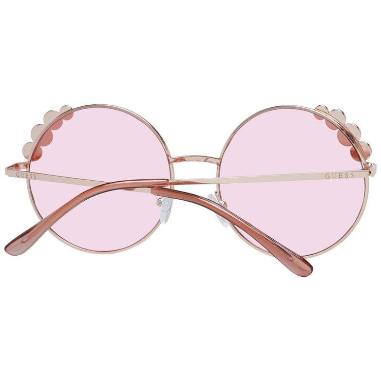 Lunettes de soleil pour femmes en or rose