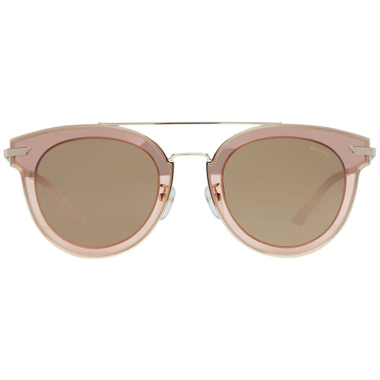 Lunettes de soleil pour hommes en or rose