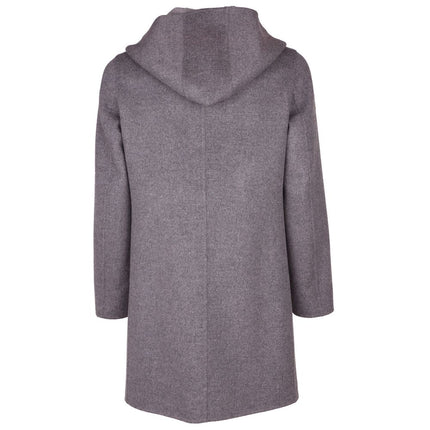 Chaqueta vergina de lana gris