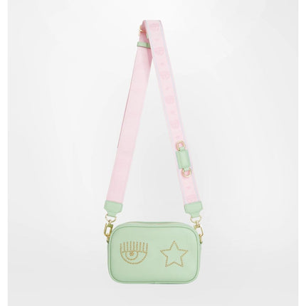 Sac crossbody en tissu vert