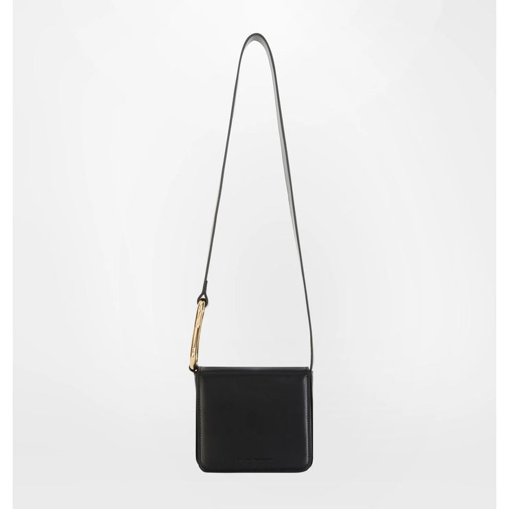 Sac crossbody en tissu noir