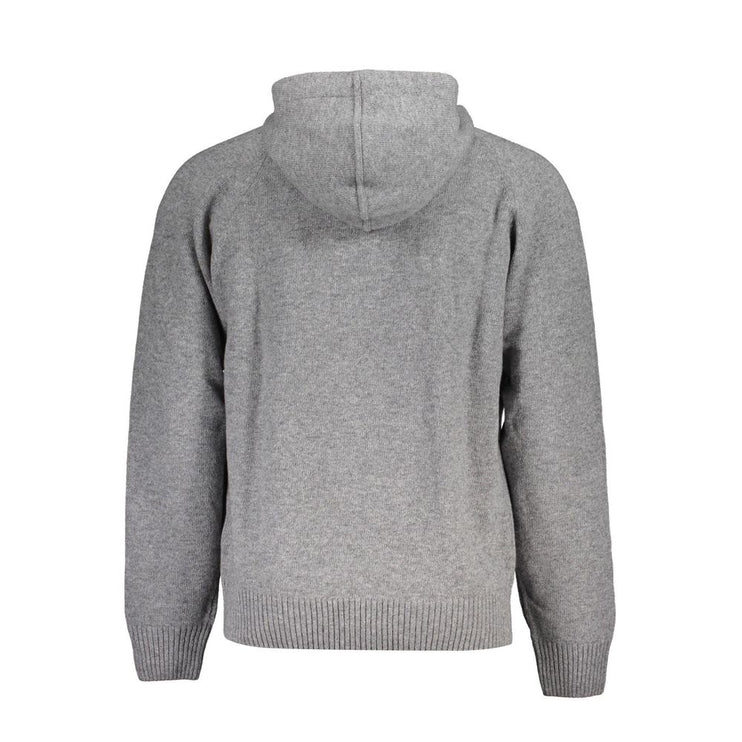 Pull en laine gris