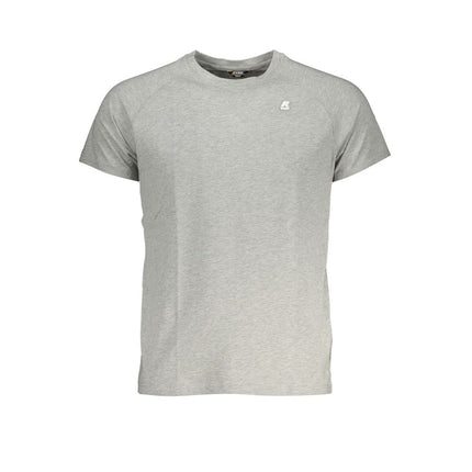 T-shirt di cotone grigio