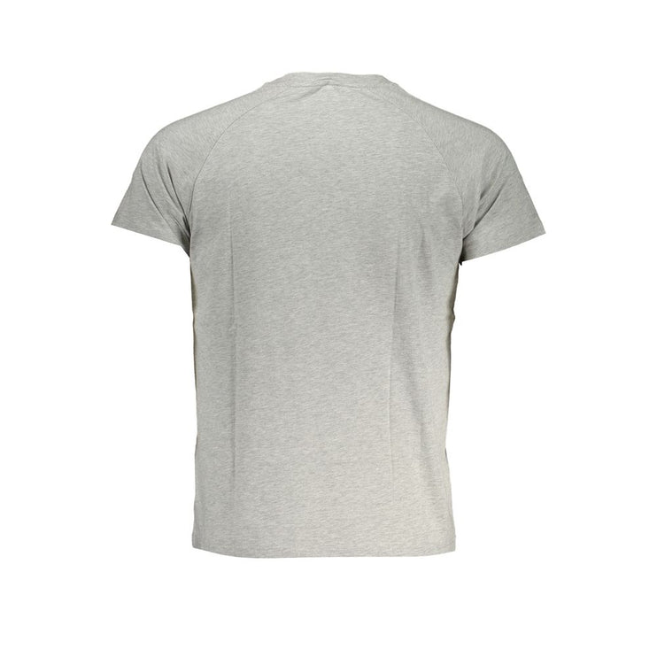 T-shirt di cotone grigio