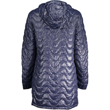 Vestes et manteau en polyamide bleu