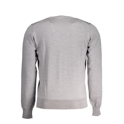 Pull en laine gris