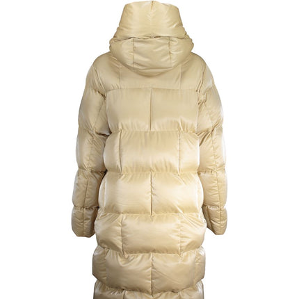 Vestes et manteau en polyester beige