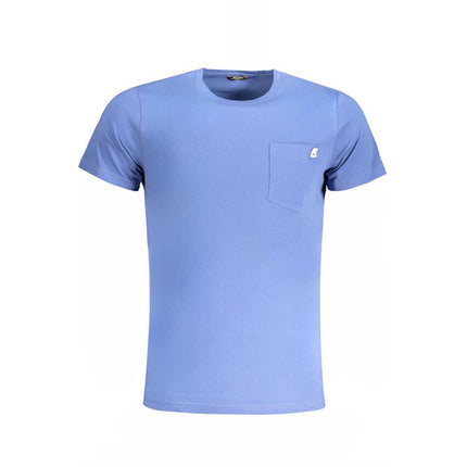 T-shirt di cotone blu