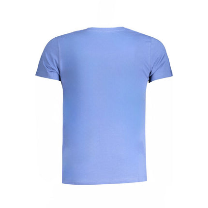 T-shirt di cotone blu