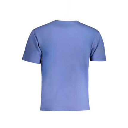 T-shirt di cotone blu