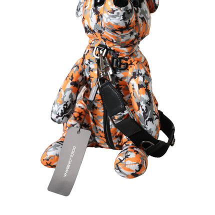 Multicolor Camouflage Print Animal Silhouette Bag