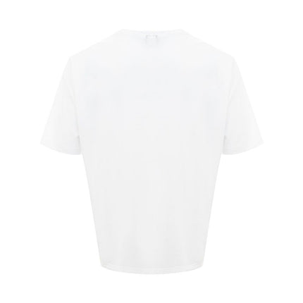 T-shirt di cotone bianco