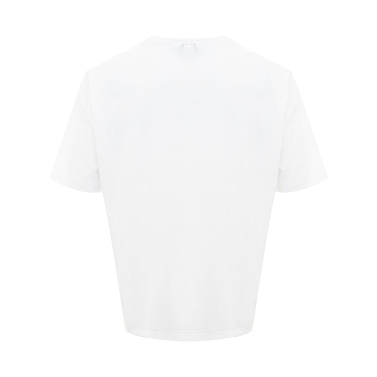 T-shirt di cotone bianco