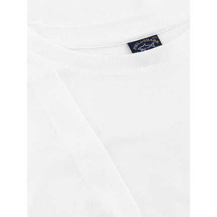 T-shirt di cotone bianco