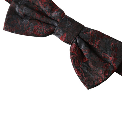 Multicolor Floral Silk Adjustable Neck Men Bow Tie