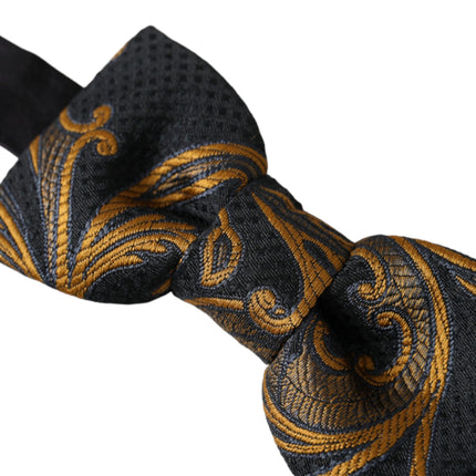 Multicolor Jacquard Adjustable Neck Men Bow Tie