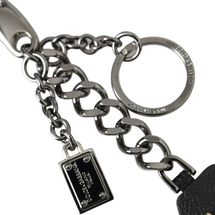 Black Prince Studs Logo Silver Brass Keychain Keyring