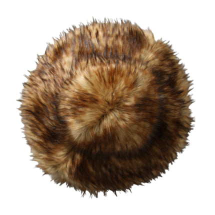 Brown Modacrylic Faux Fur Bucket Hat