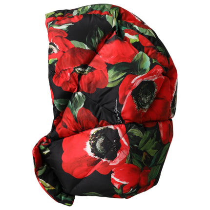 Multicolor Anemone Whole Head Wrap Hat