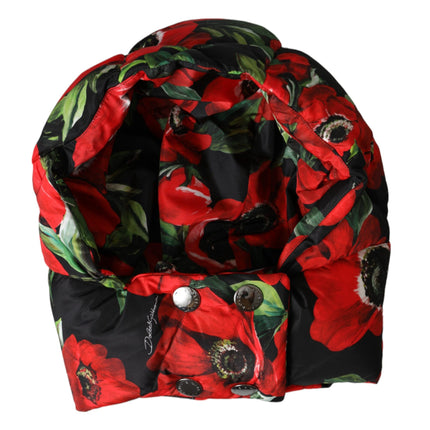 Multicolor Anemone Whole Head Wrap Hat