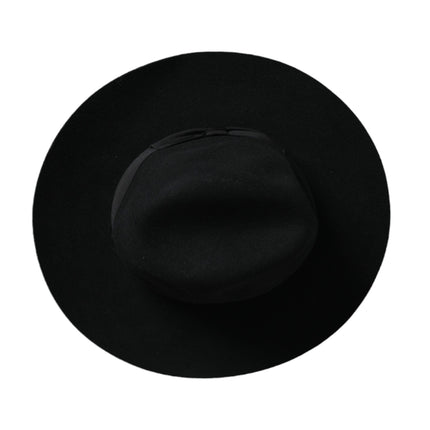 Black Rabbit Fedora Trilby Women Hat