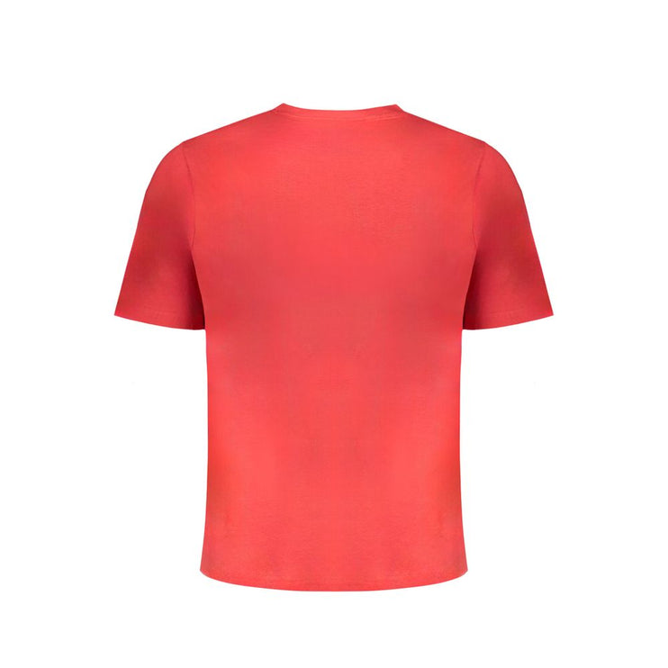 T-shirt di cotone rosso