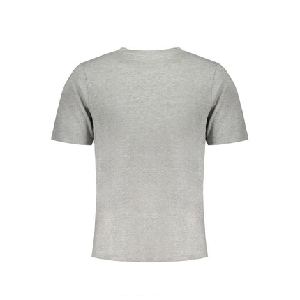 T-shirt di cotone grigio