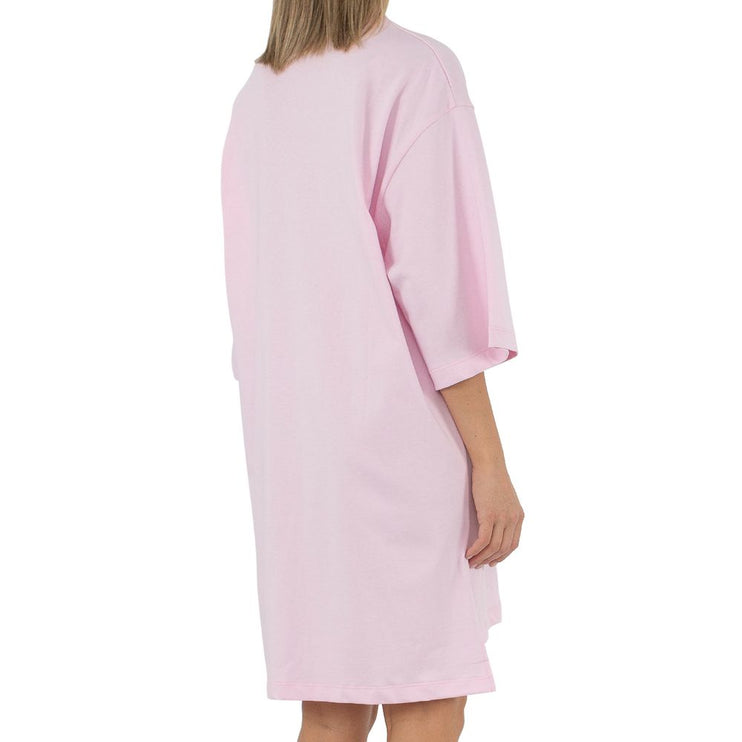 Robe en coton rose