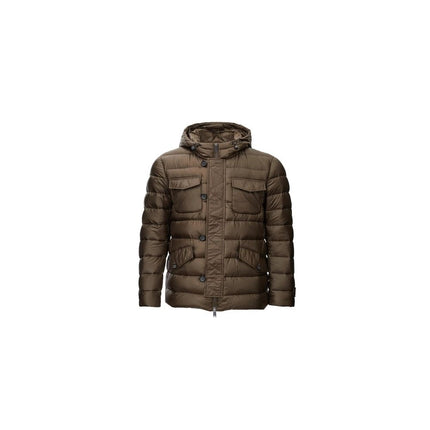 Brown Polyamide Jacket