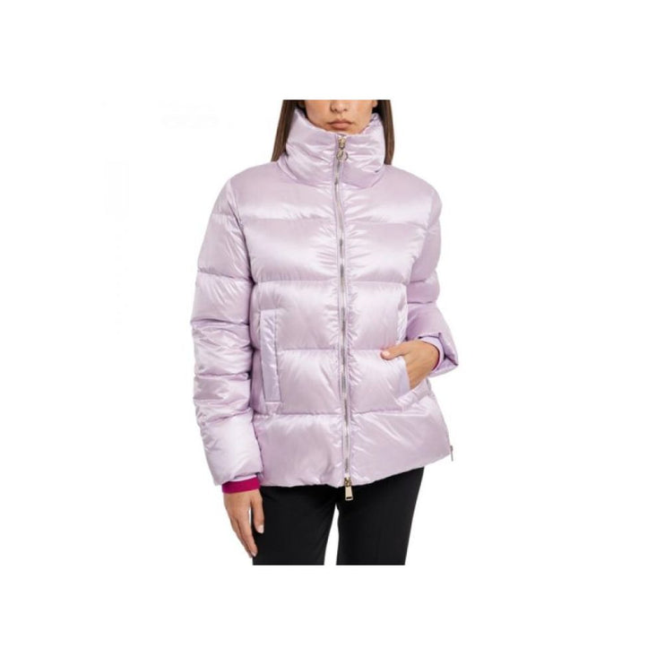 Purple Polyester Jackets & Coat