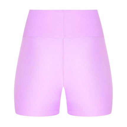 Purple Polyester Short