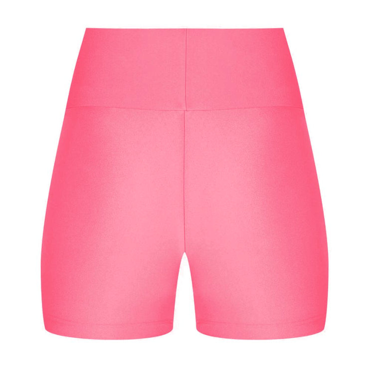 Pink Polyester Short