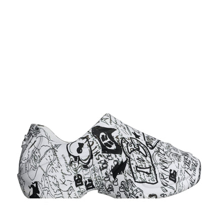 White Black Graffiti Daymaster Sneakers Shoes