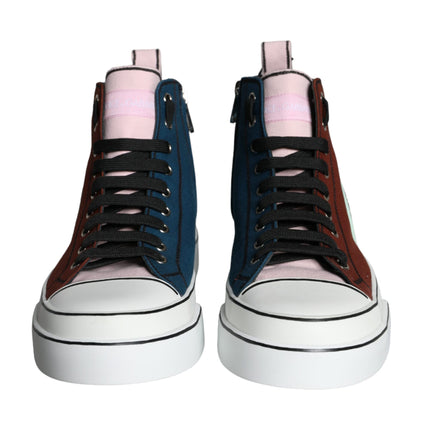 Multicolor Patchwork High Top Sneaker Shoes