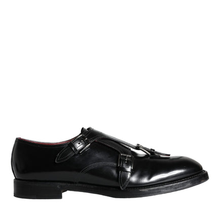 Black Calf Leather Men Formal Dress Shoes