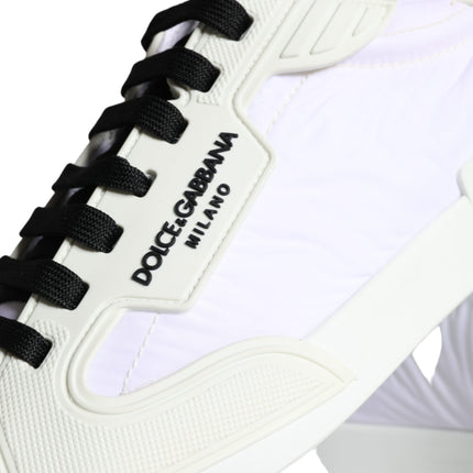 White Portofino Logo Low Top Trainers Sneakers Shoes