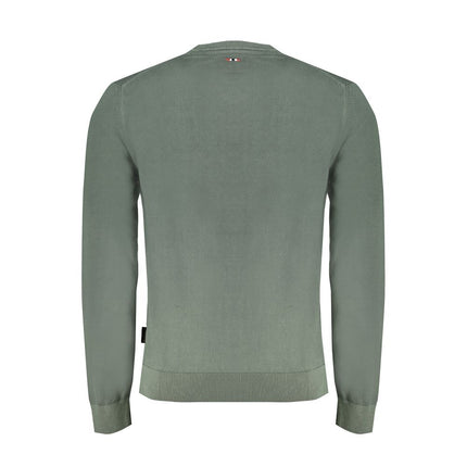 Maglione di cotone verde