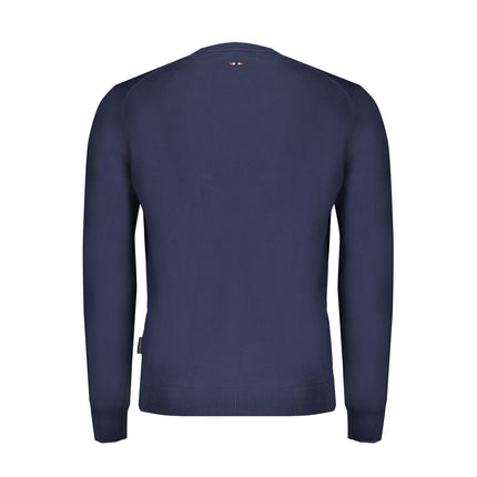 Blue Cotton Sweater