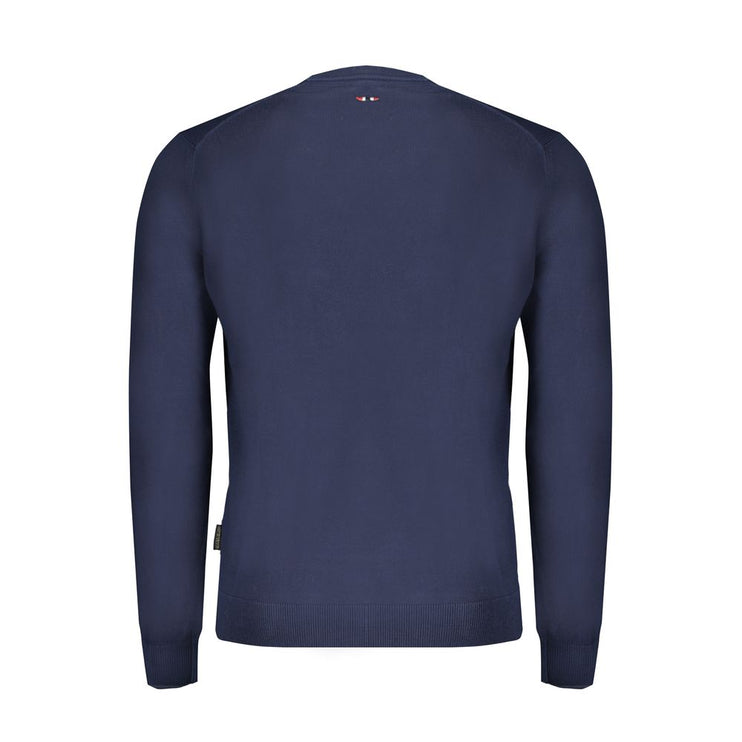 Blue Cotton Sweater