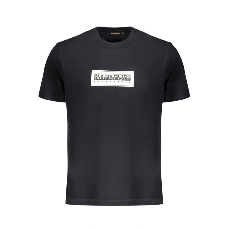 Black Cotton T-Shirt