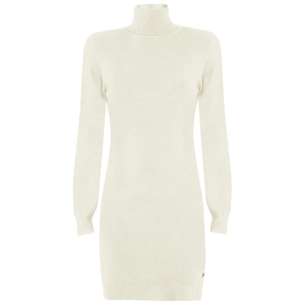 White Viscose Dress