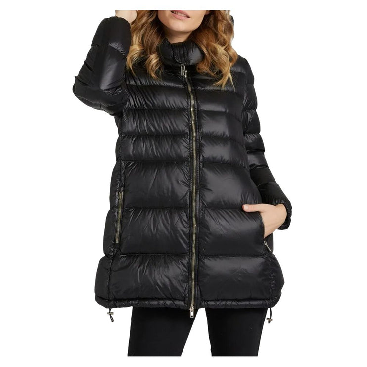 Black Nylon Women Jacket