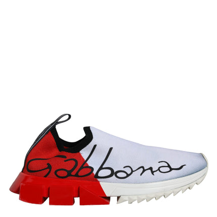 Red White Logo Sorrento Sneakers Shoes