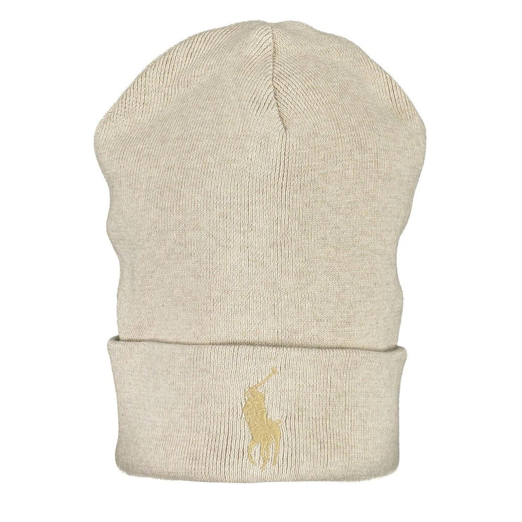 Beige Cotton Hats & Cap