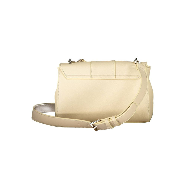 Beige Polyethylene Handbag