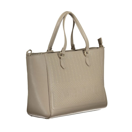 Beige Polyethylene Handbag