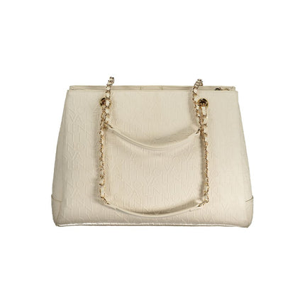 White Polyethylene Handbag