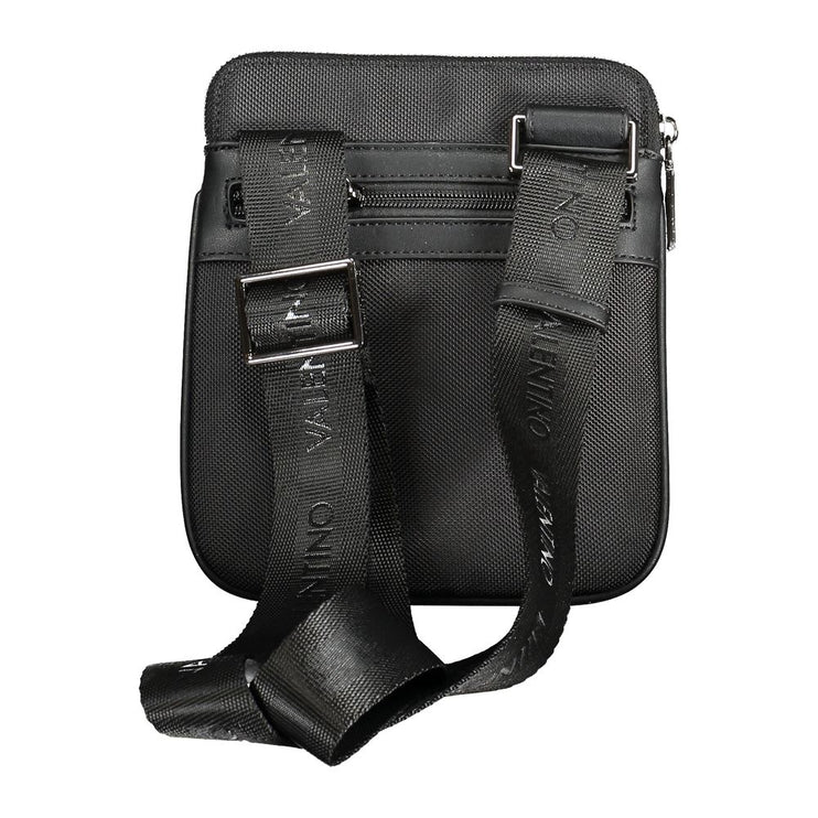 Black Polyethylene Shoulder Bag